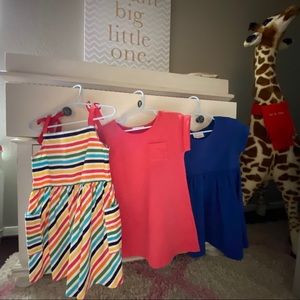 Hanna Andersson Girls Size 4 Dresses